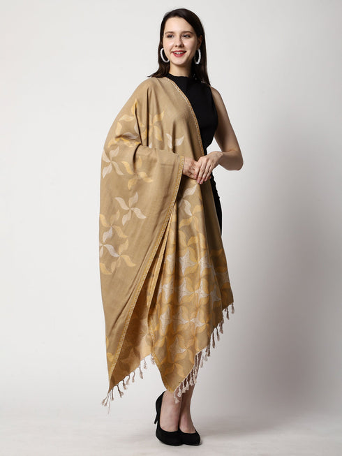 Women's Jamawar Wool Stole